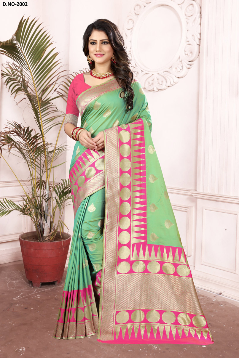 Aashirwad Vol-1 kalamkari Design Rapier Jacquard Saree Aashirwad Vol-1 kalamkari Design Rapier Jacquard Saree